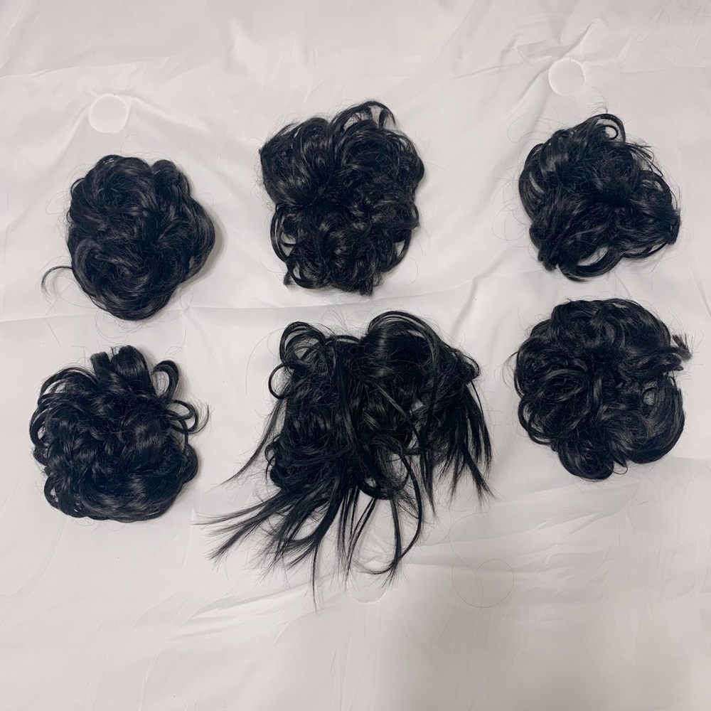 Messy Bun Hair Scrunchies